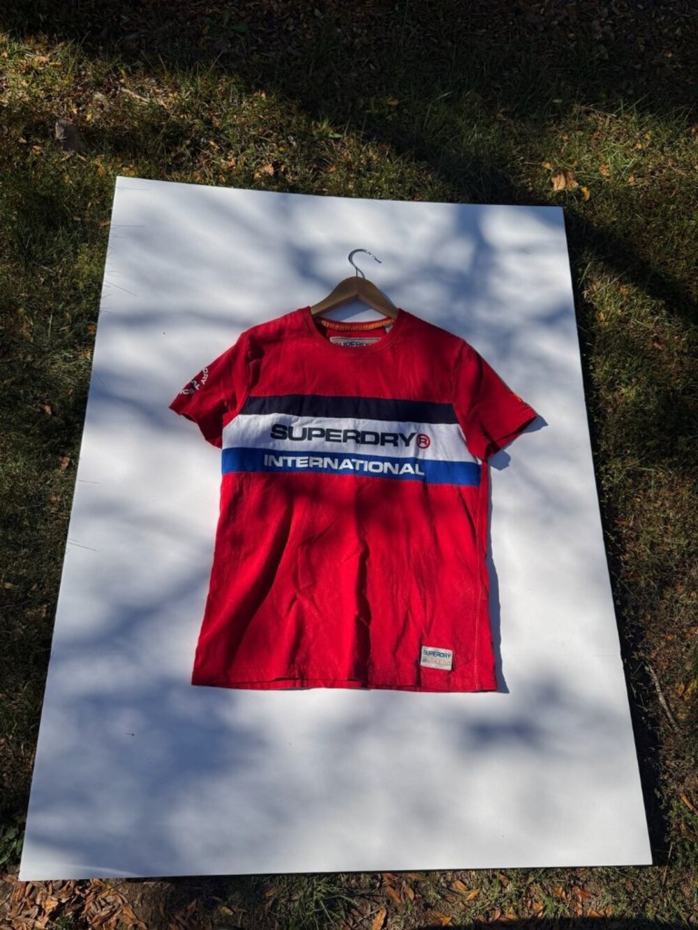 Superdry Trophy Tri Colour International T-Shirt
